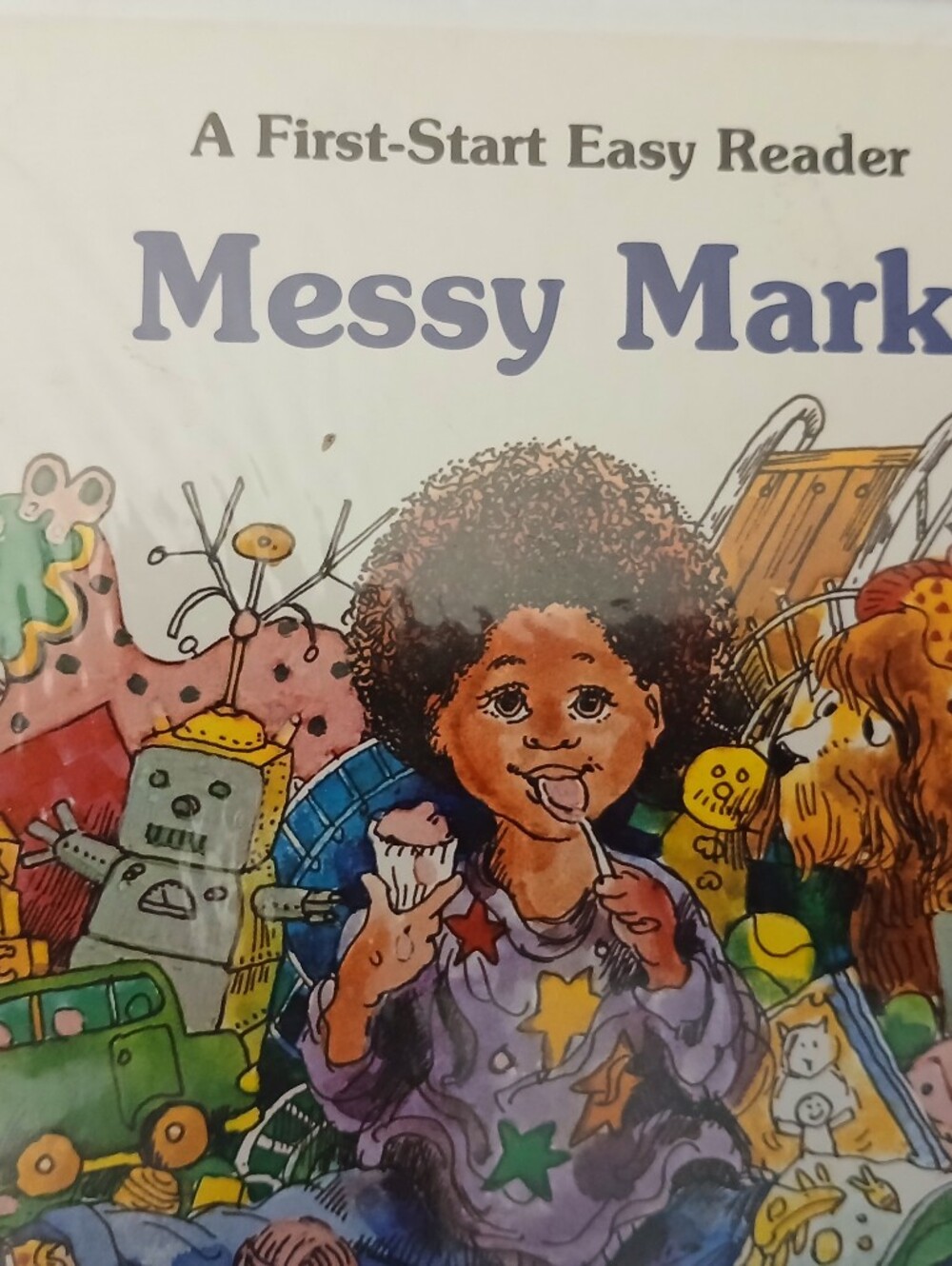Messy Mark (First-Start Easy Readers) by Peters, Sharon, Good Book